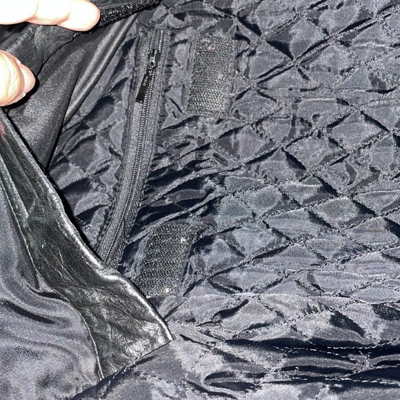 Mens Wilsons leather jacket- M Julian size Large - Picture 13 of 16